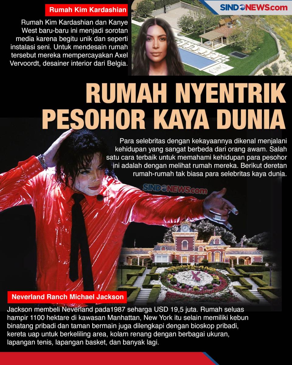 Rumah Mewah dan Nyentrik...