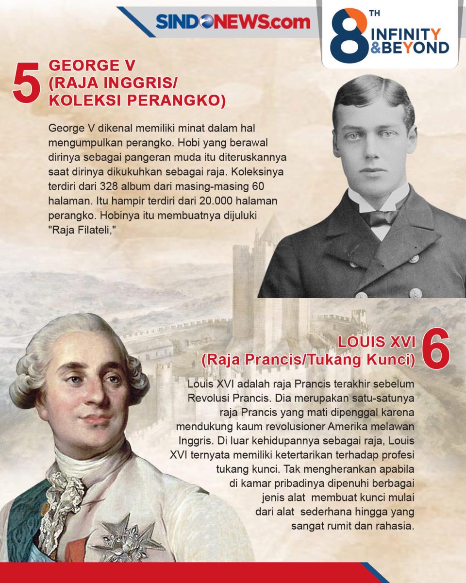 8 Raja dengan Hobi Nyeleneh,...