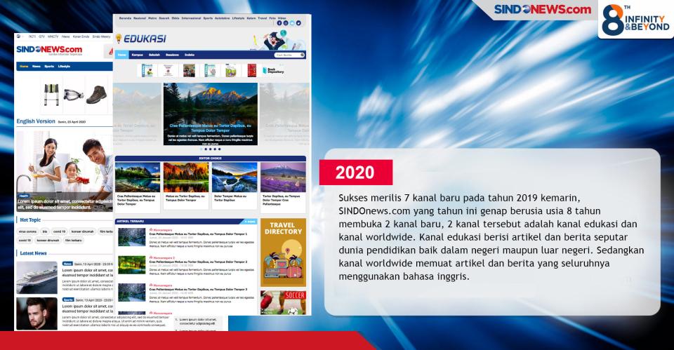 Genap Berusia 8 Tahun,...