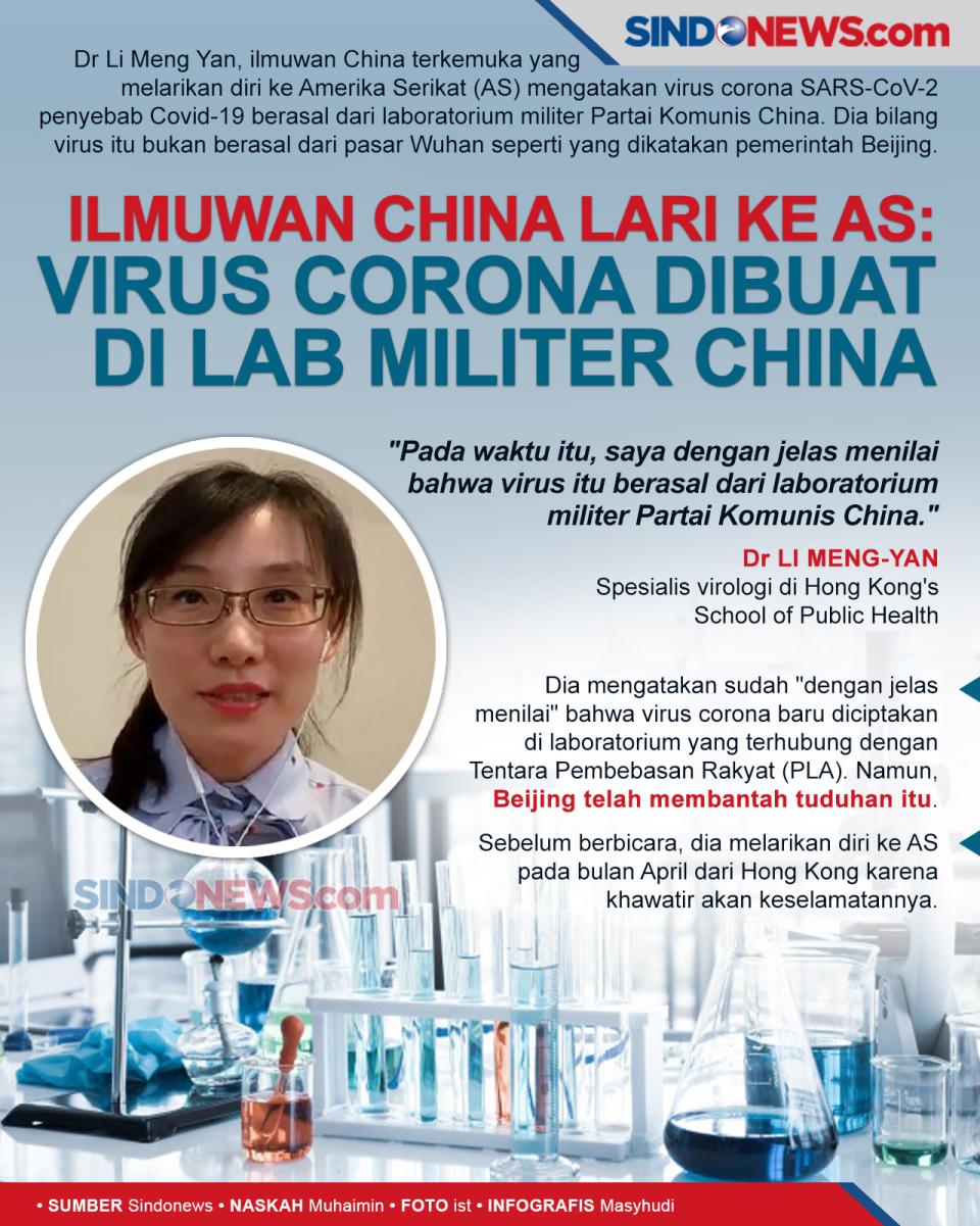 Ilmuwan China Lari ke...
