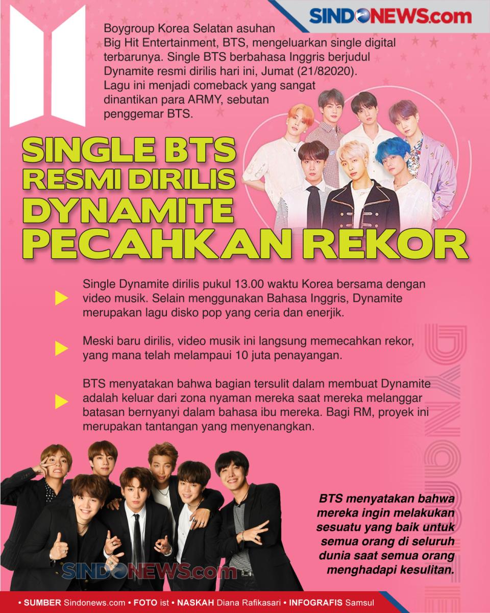 Single BTS Resmi Dirilis,...