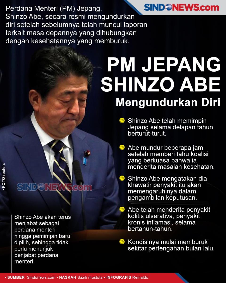 PM Jepang Shinzo Abe...