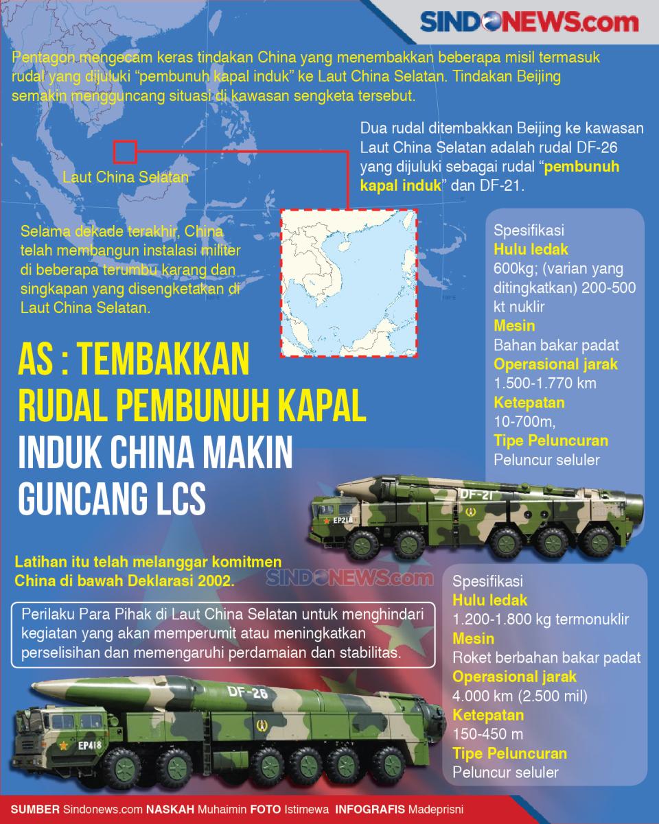 AS:Tembakkan Rudal Pembunuh...