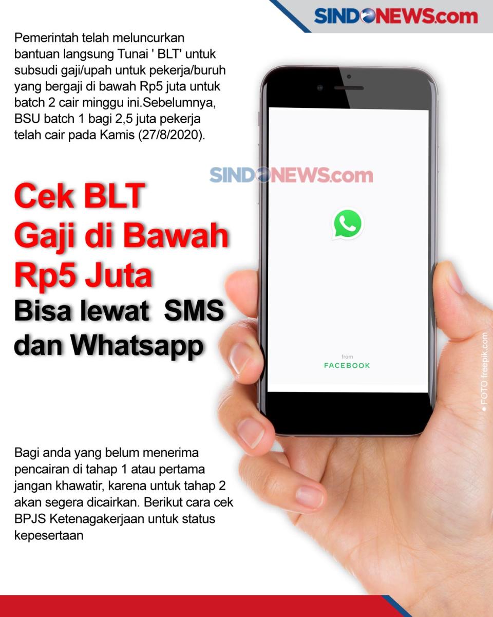 Cek BLT Gaji di Bawah...