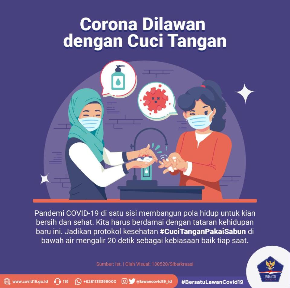 Corona Dilawan dengan...
