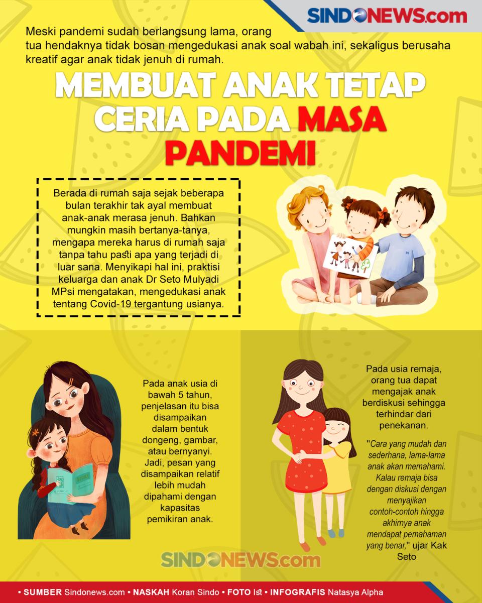 Membuat Anak Tetap Ceria...