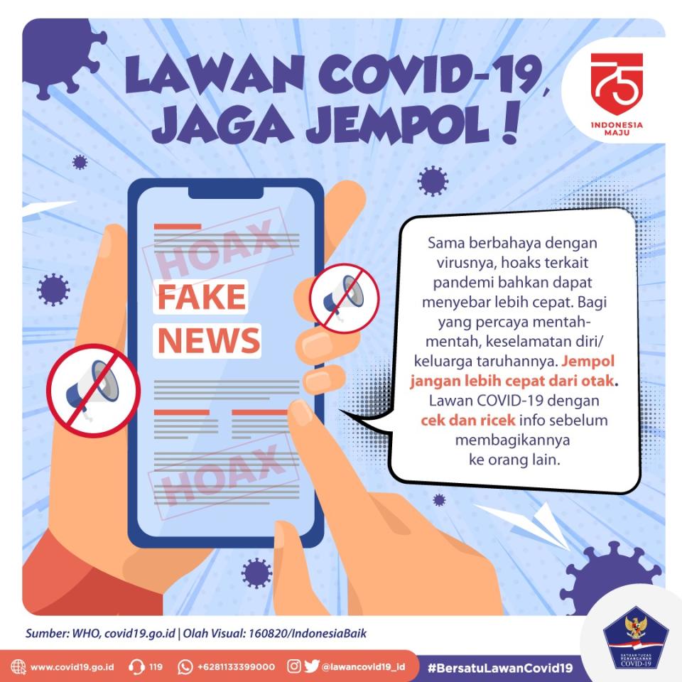 Lawan Covid-19, Jaga...
