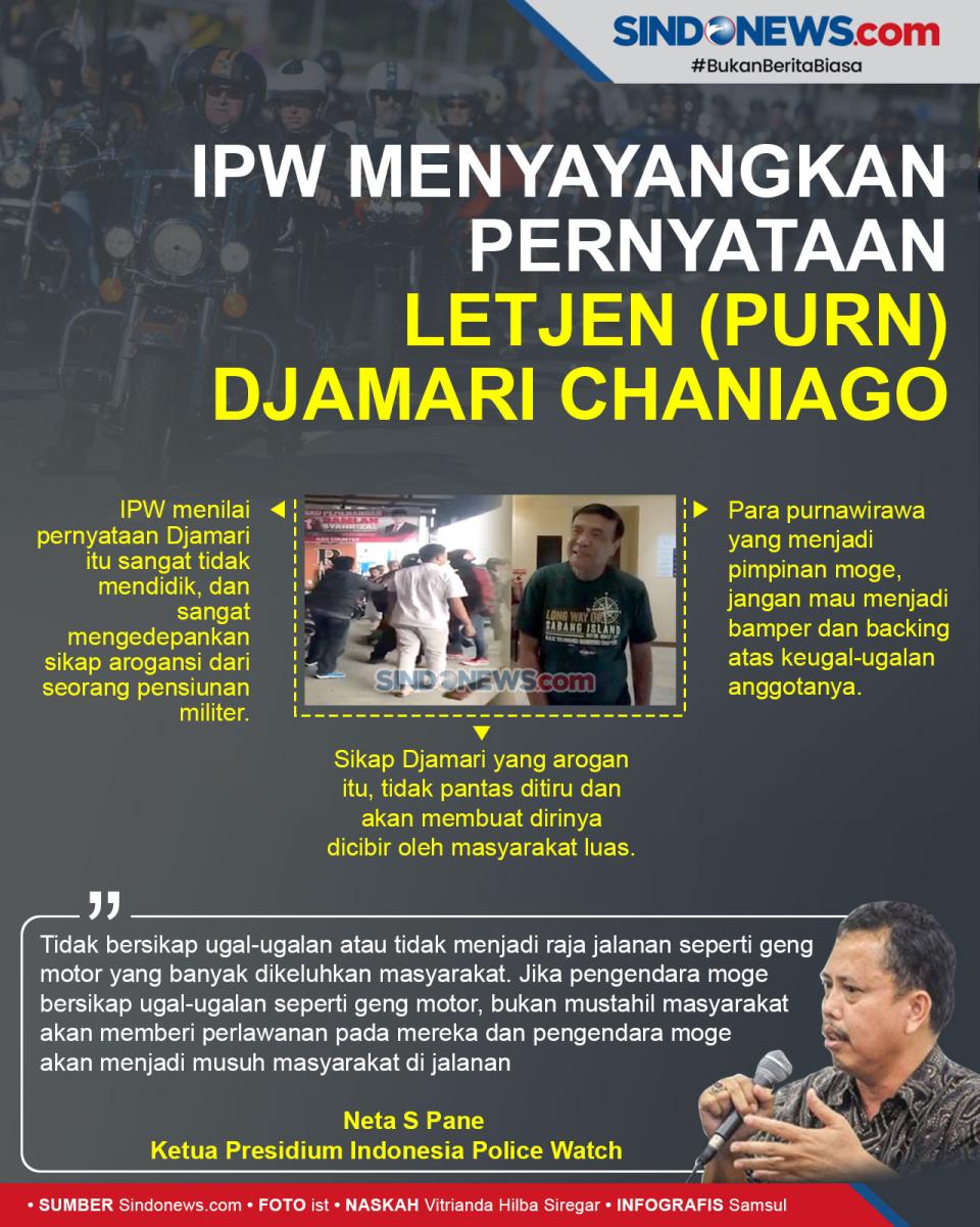IPW Menyayangkan Pernyataan...