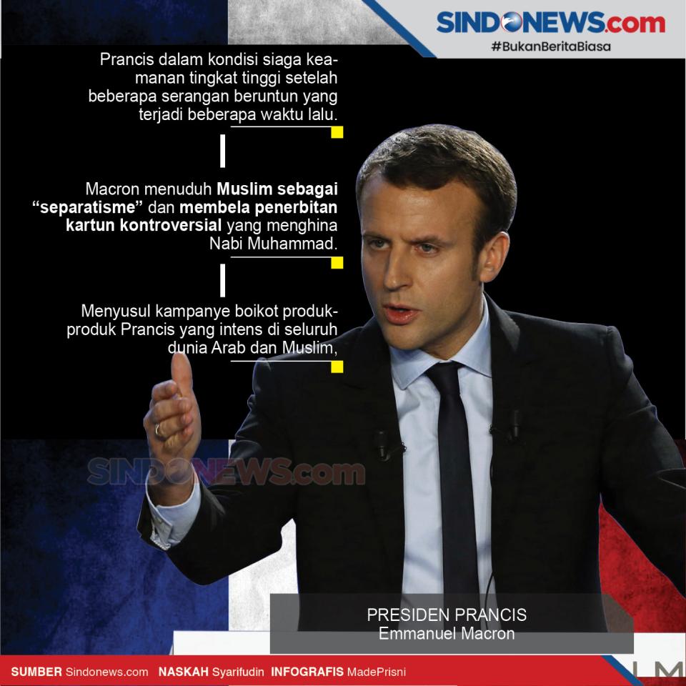 Macron Didukung Menlu...