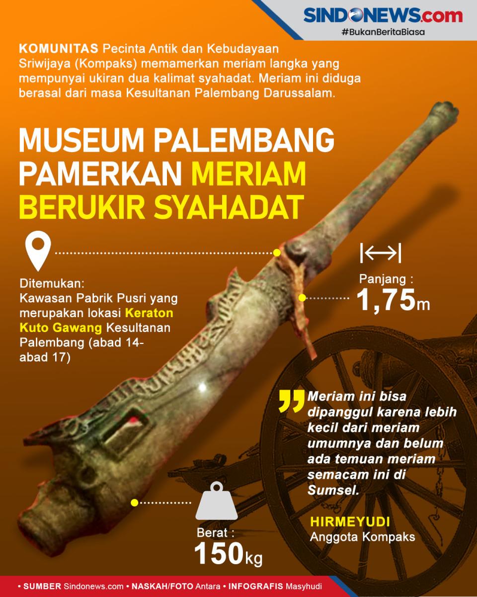 Meriam Antik Berukir...