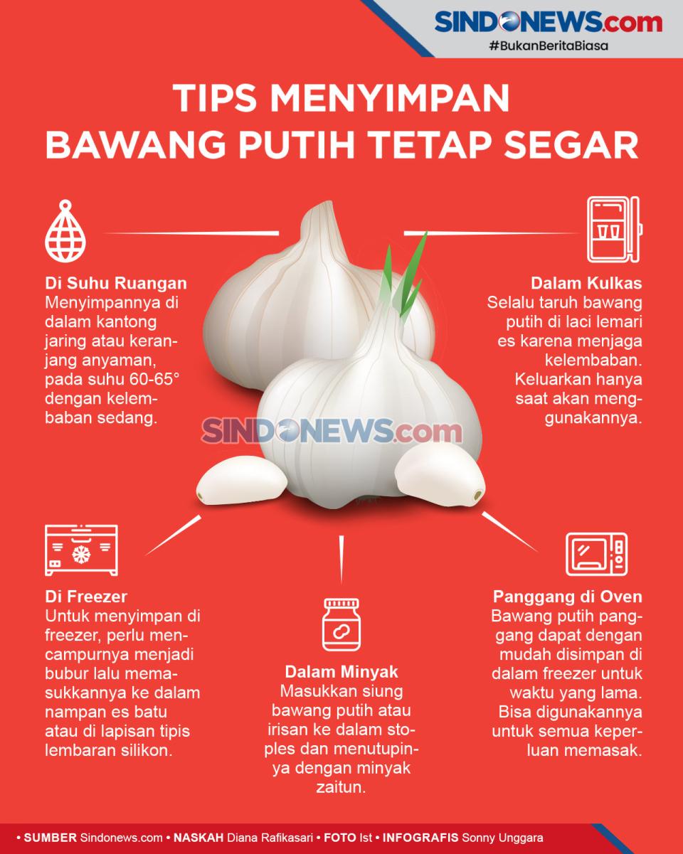 Tips Menyimpan Bawang...