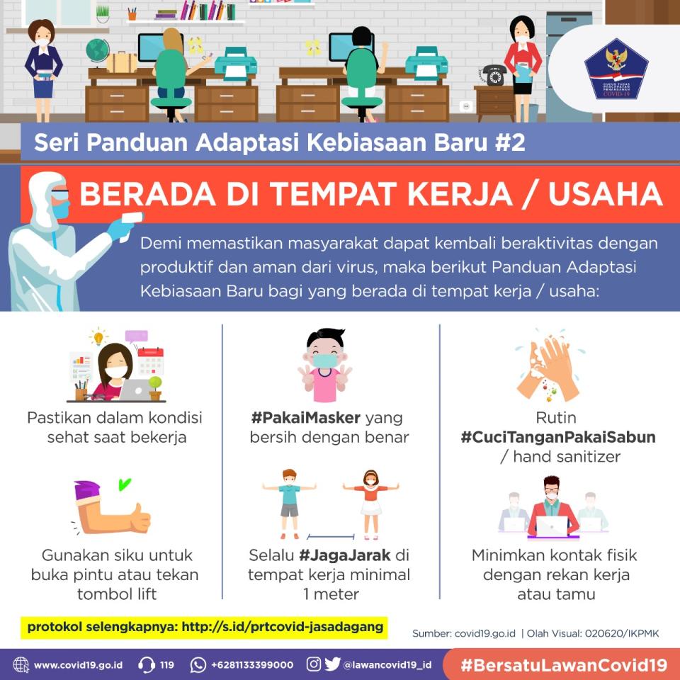 Berada di Tempat Kerja/Usaha