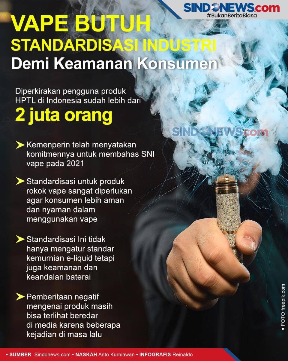 Vape Butuh Standardisasi...