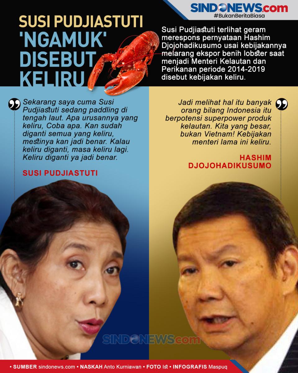 Susi Pudjiastuti Geram...