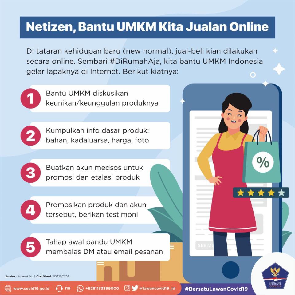 Netizen, Bantu UMKM...