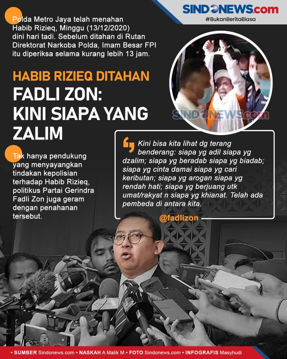 Habib Rizieq Ditahan,...