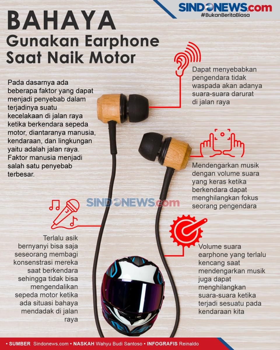 Bahaya Menggunakan Earphone...