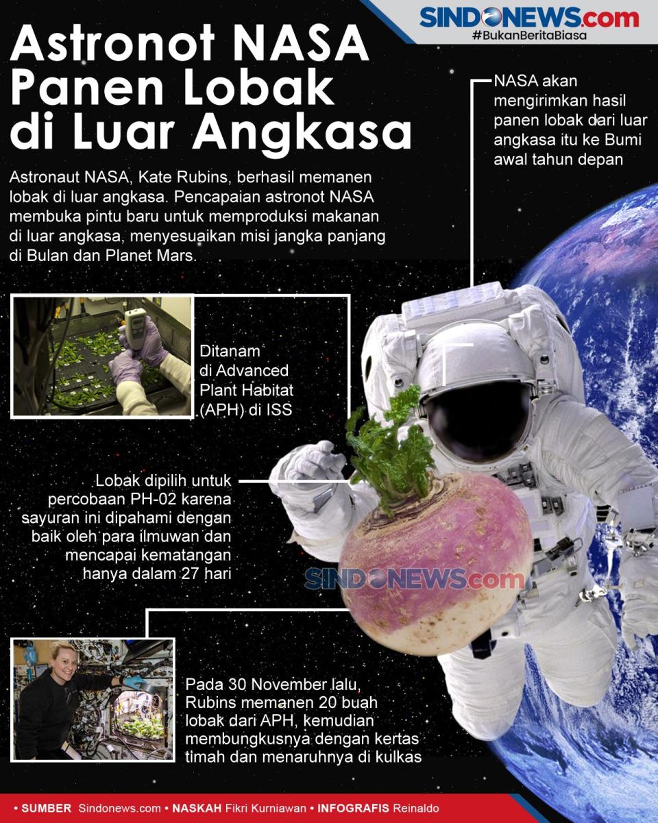 Astronot NASA berhasil...