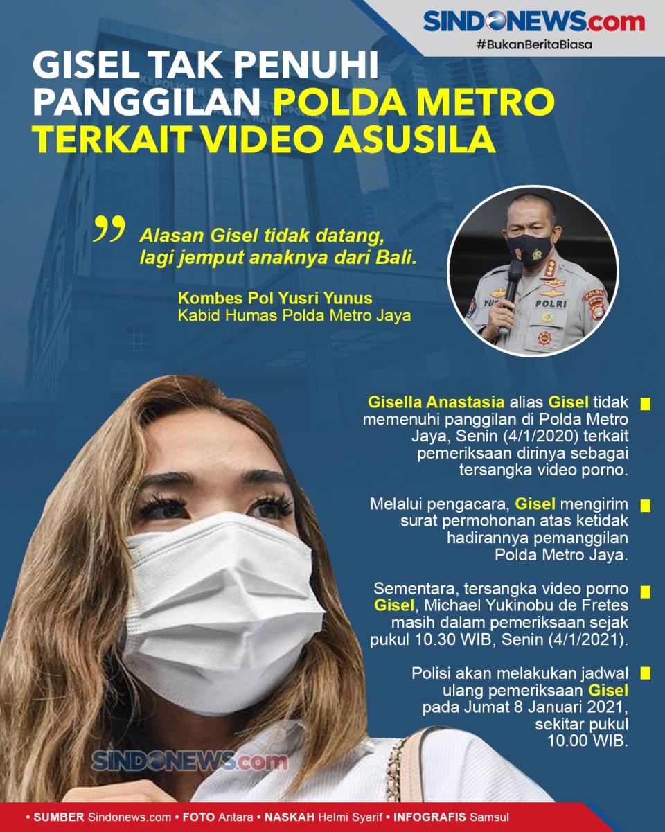 Gisel Tak Penuhi Panggilan...