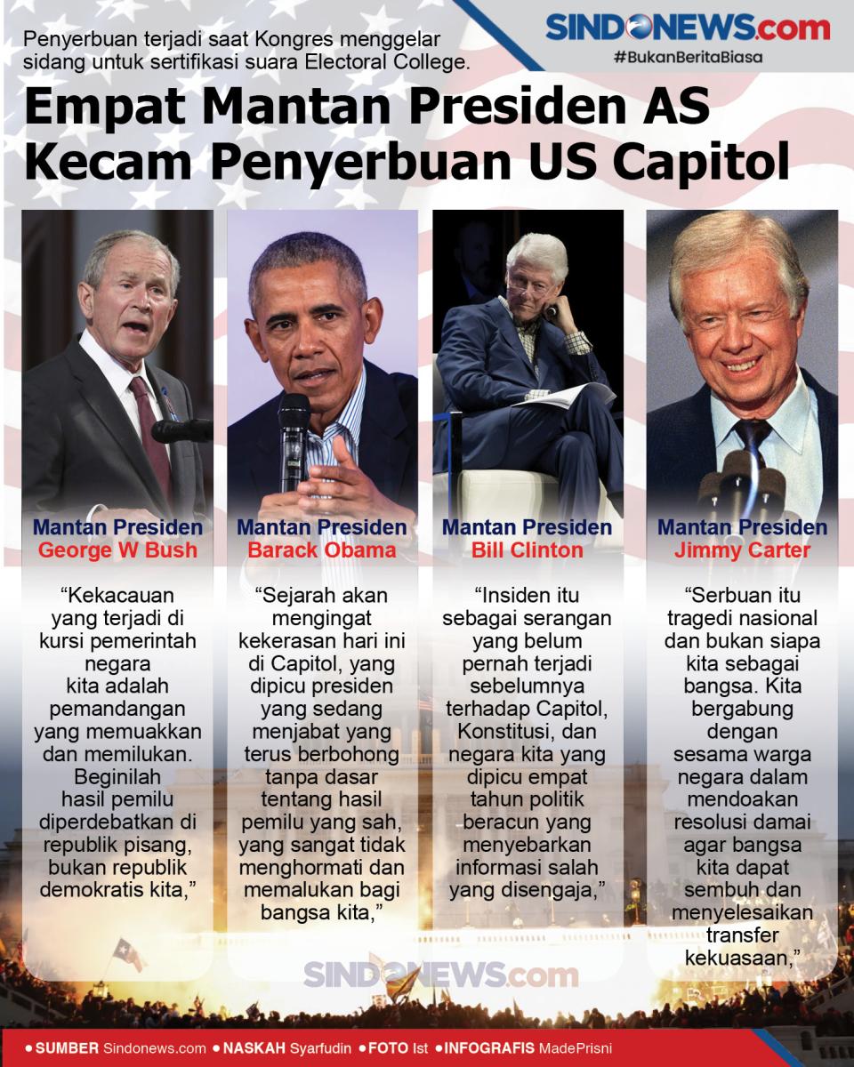 Empat Mantan Presiden...