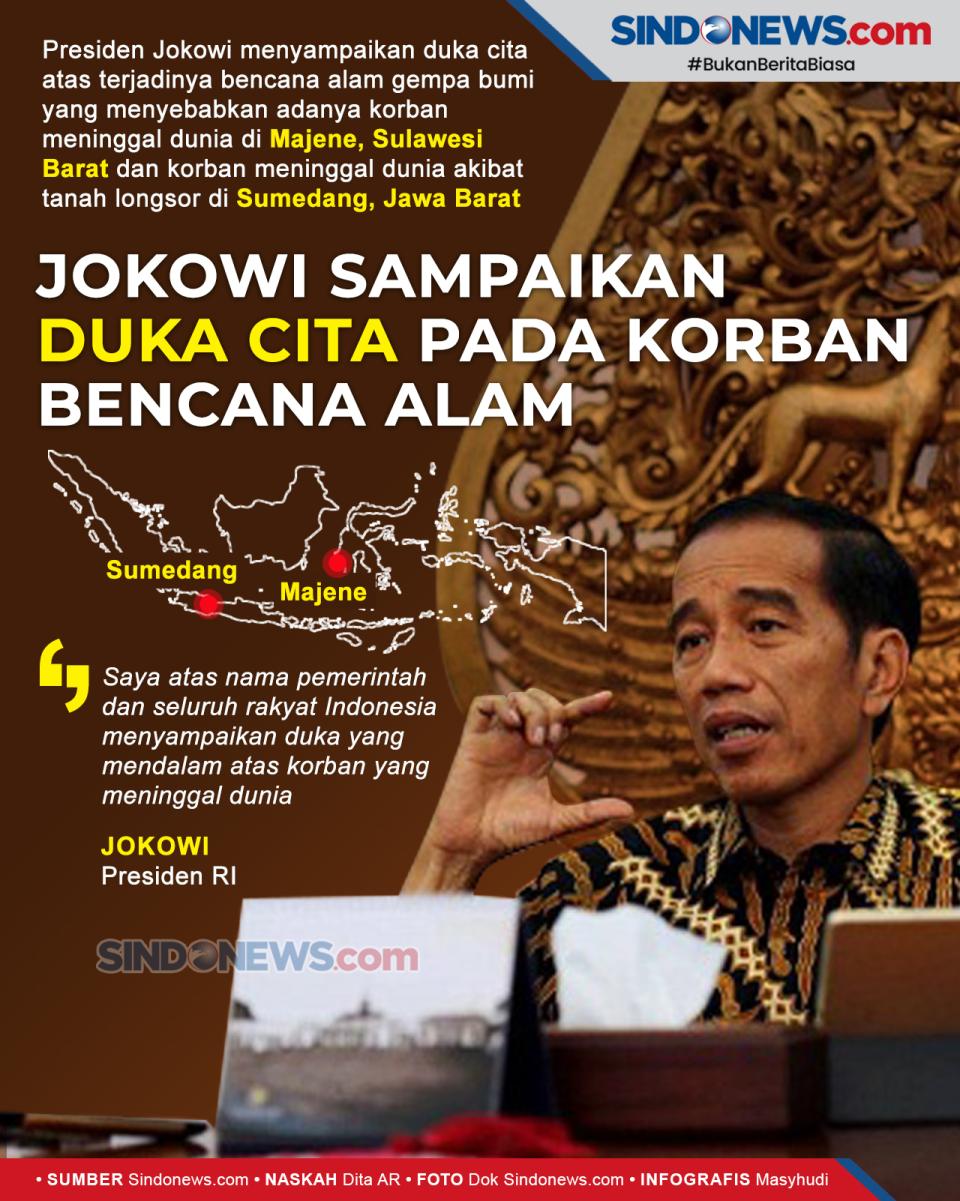 Jokowi Sampaikan Duka...