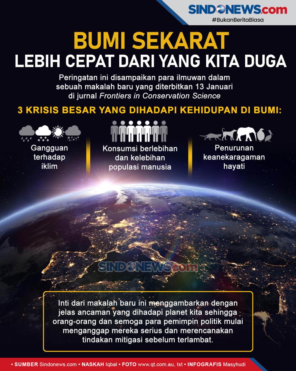 Bumi Mengalami Sekarat...