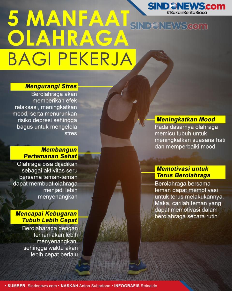 5 Manfaat Olahraga bagi...