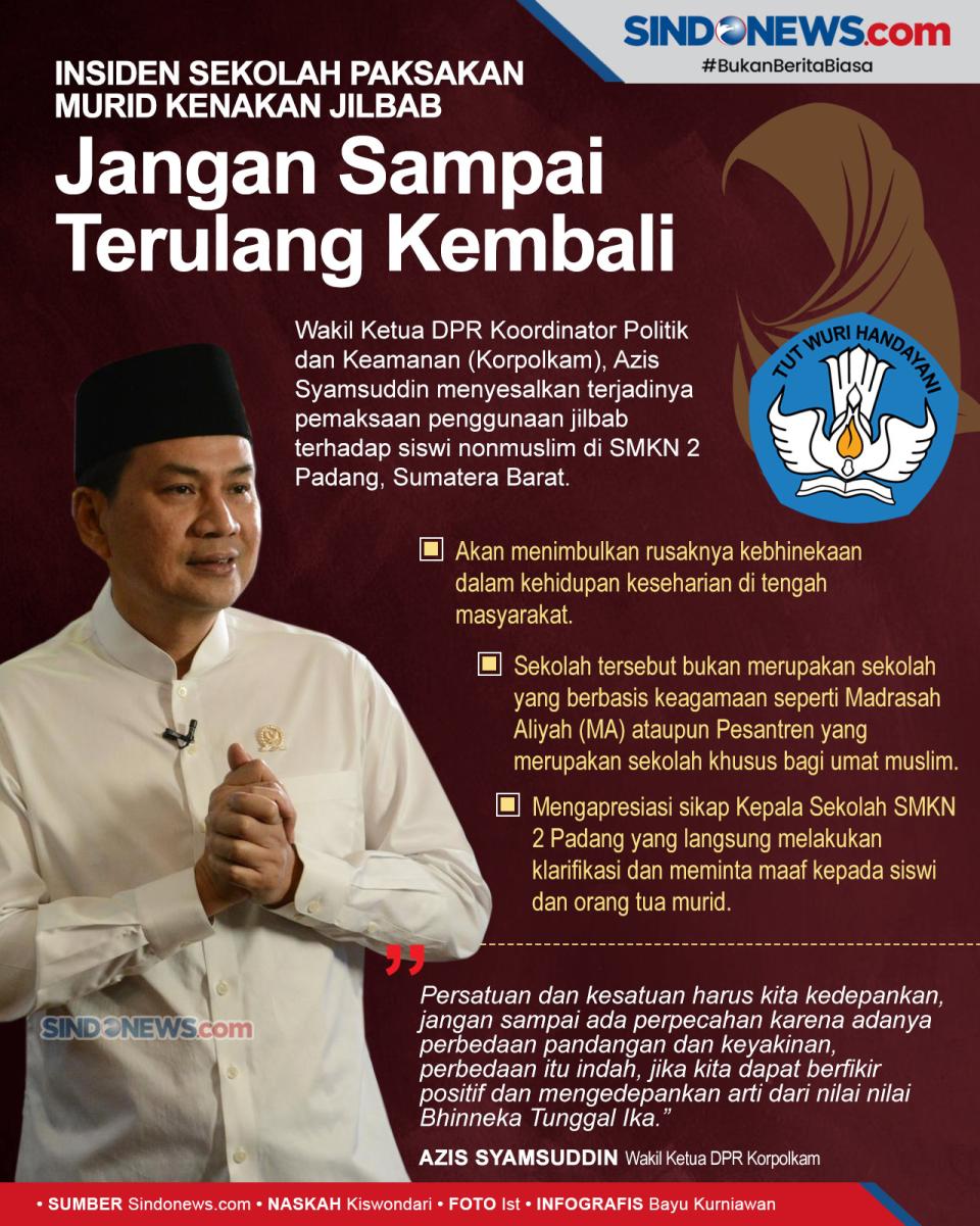 Murid Kenakan Jilbab...