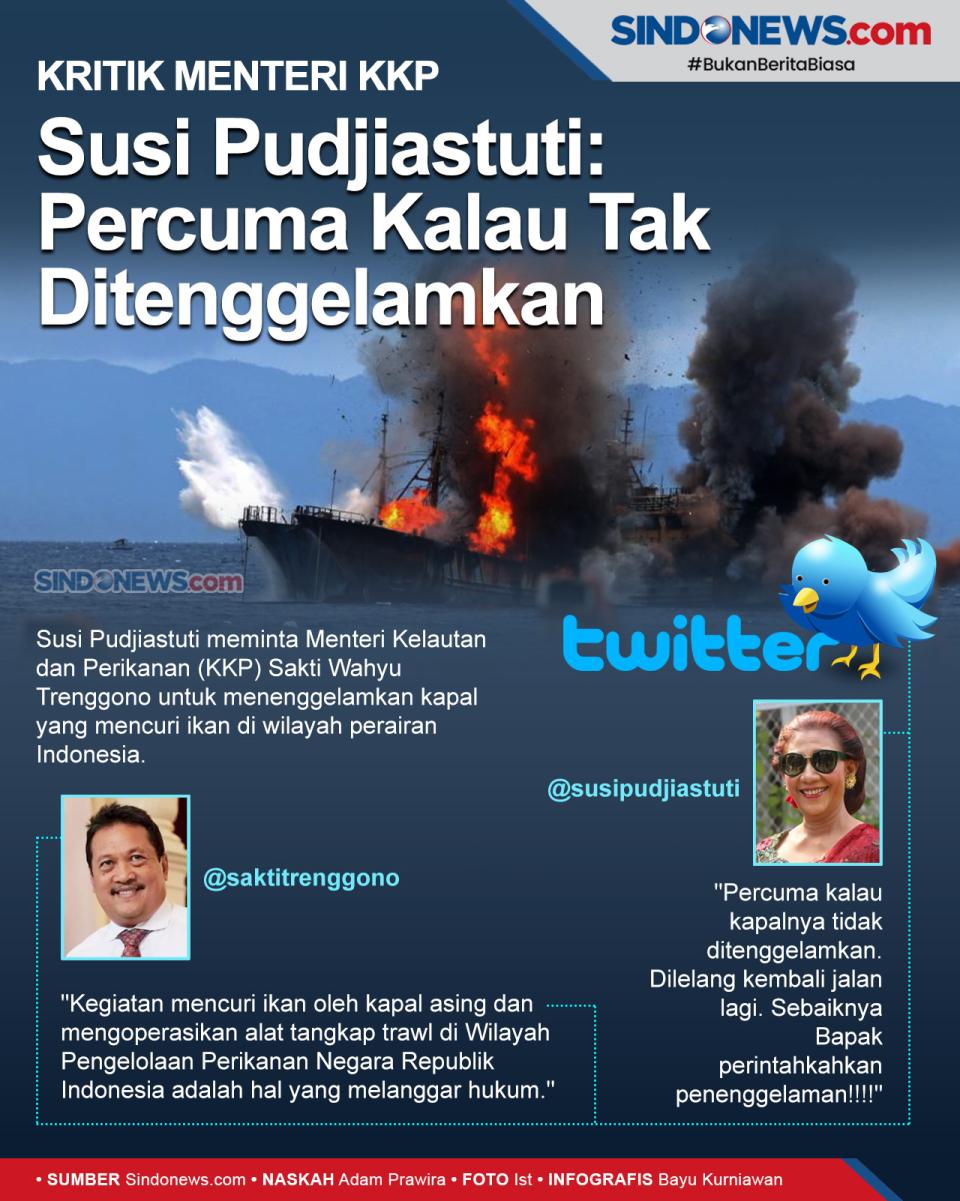 Susi Pudjiastuti: Percuma...