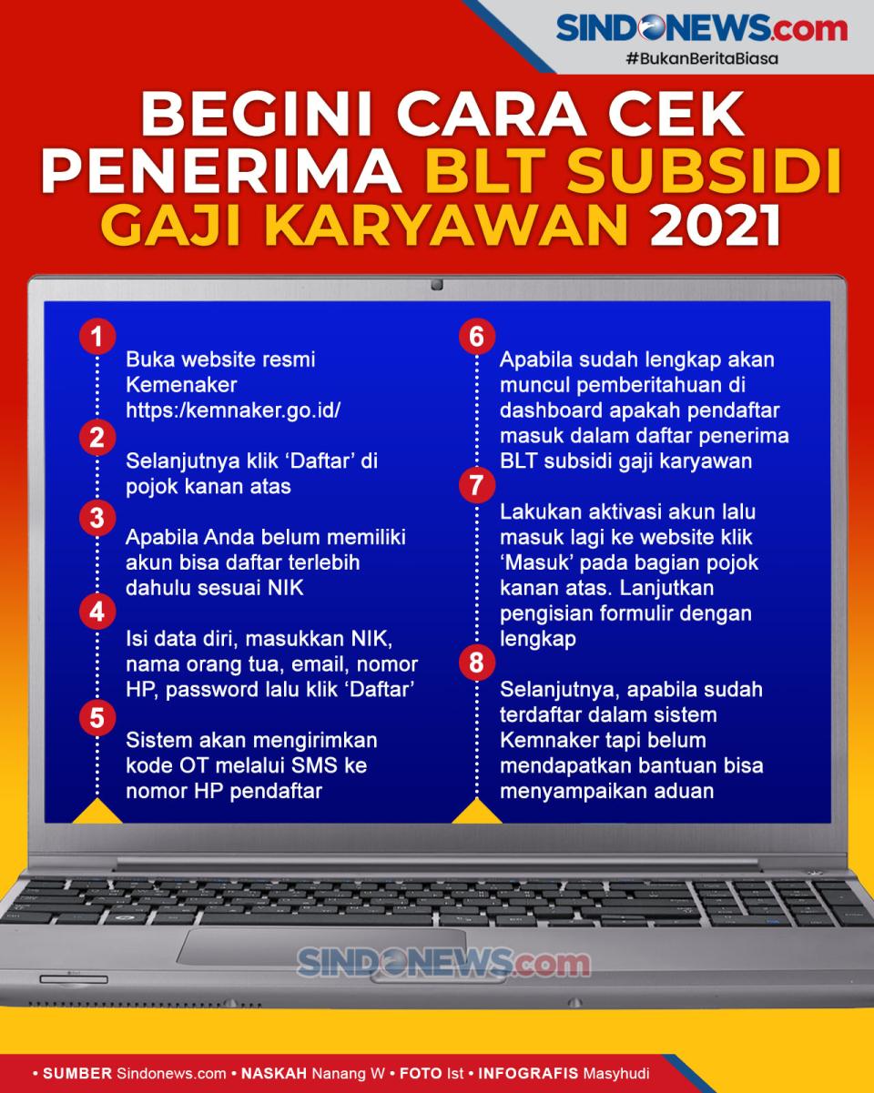 Cara Cek Daftar Penerima...