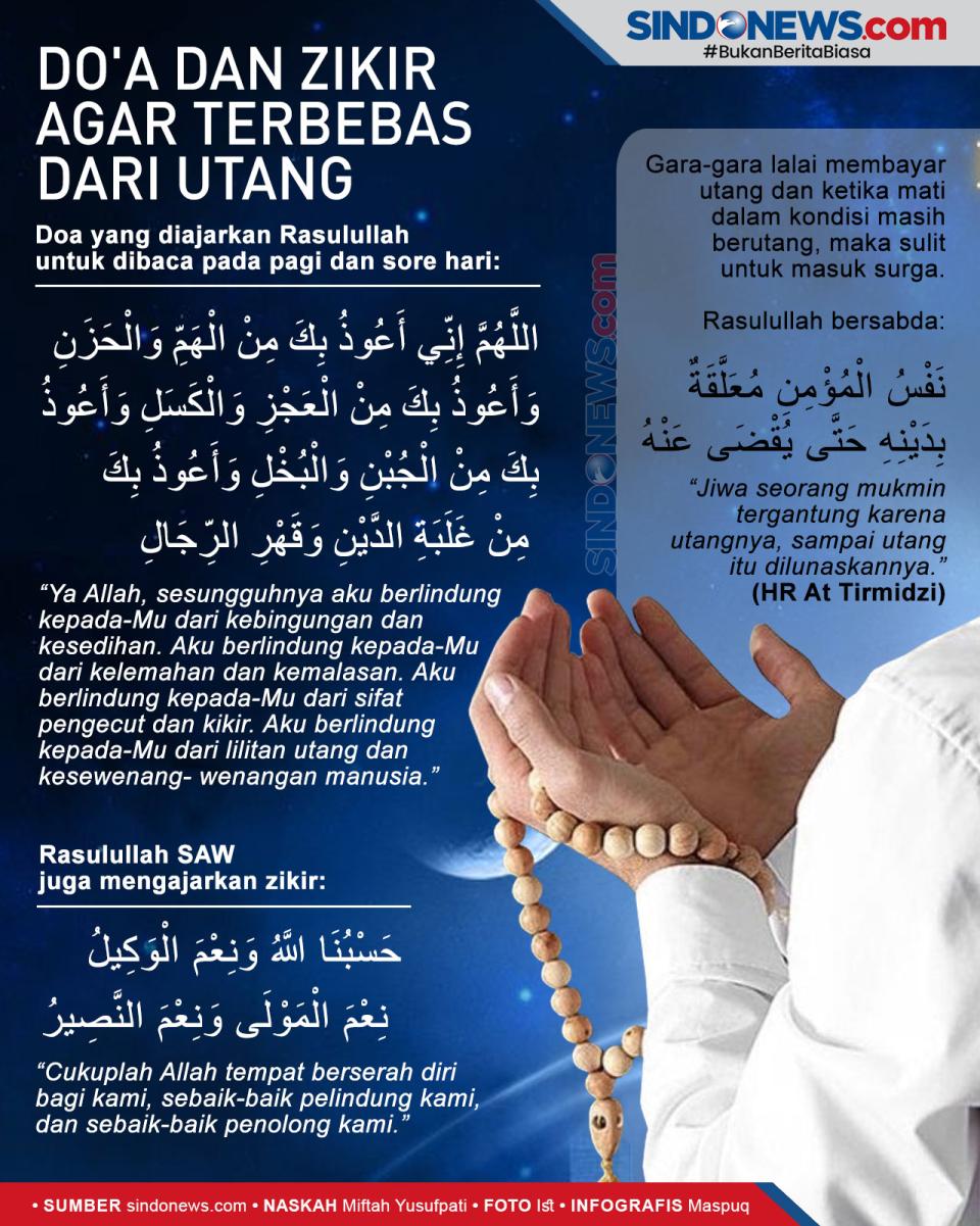 Doa dan Zikir agar Terbebas...