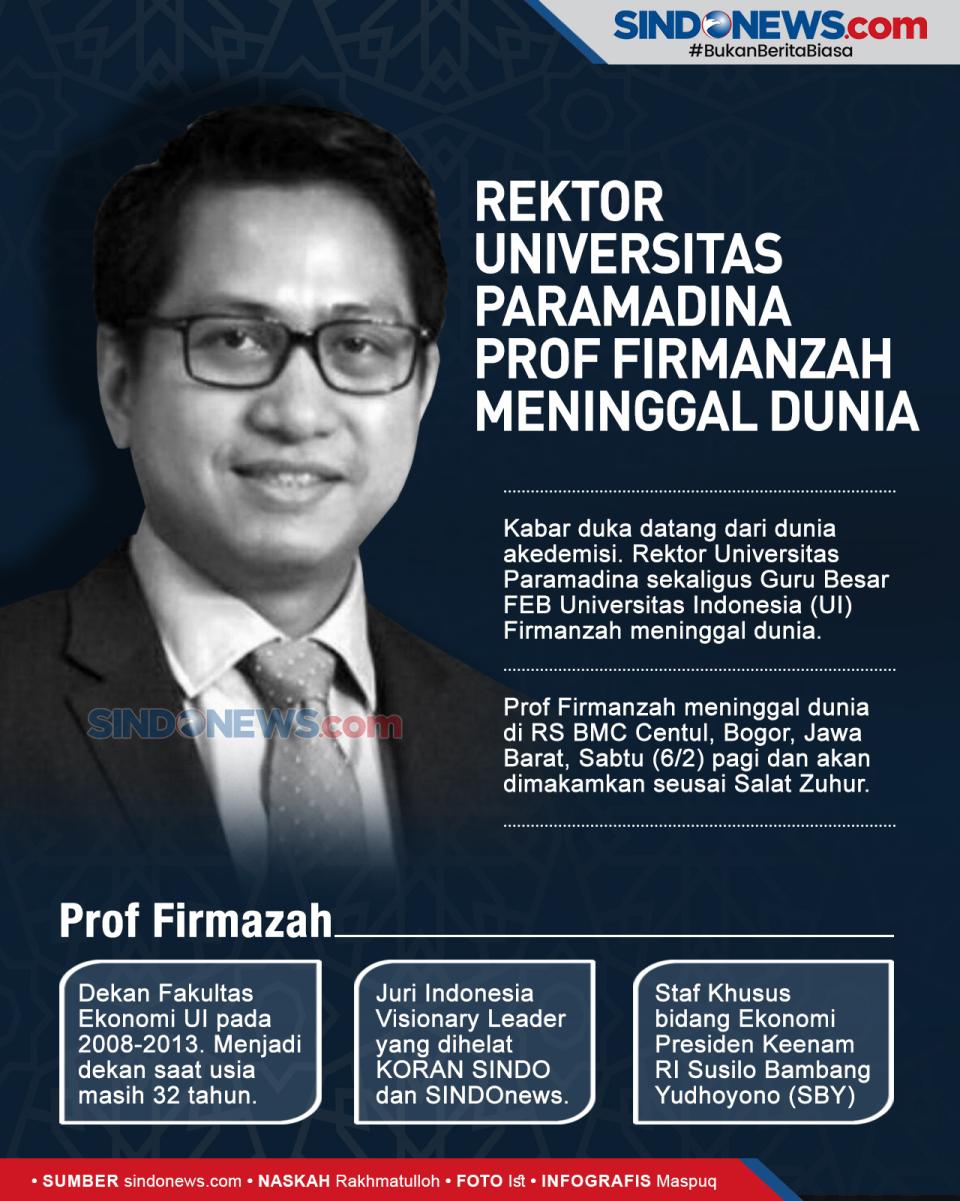 Rektor Universitas Paramadina...