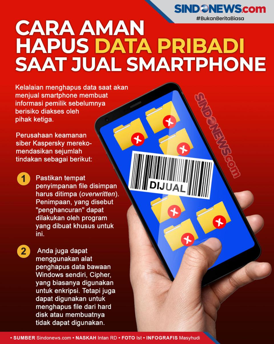 Cara Aman Hapus Data...