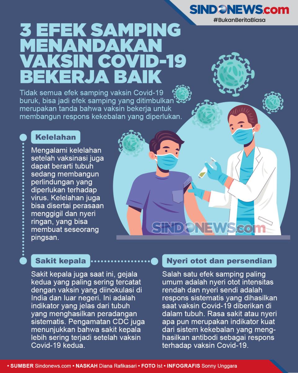 Ini 3 Efek Samping Menandakan...