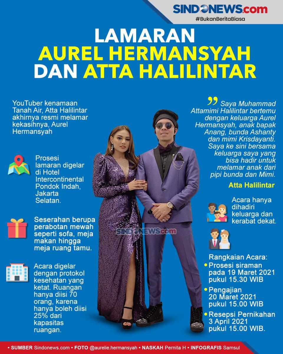 Lamaran Aurel Hermansyah...