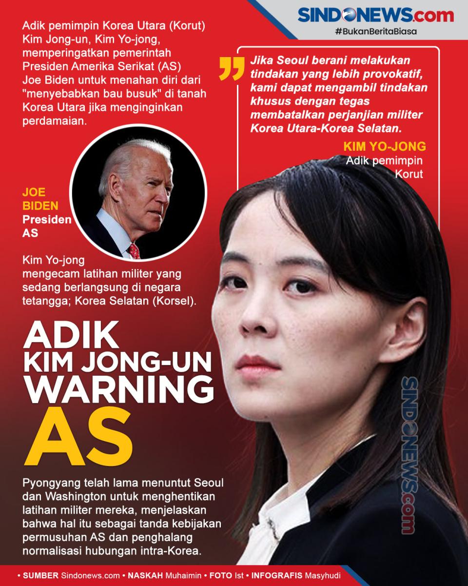 Adik Kim Jong-un Warning...