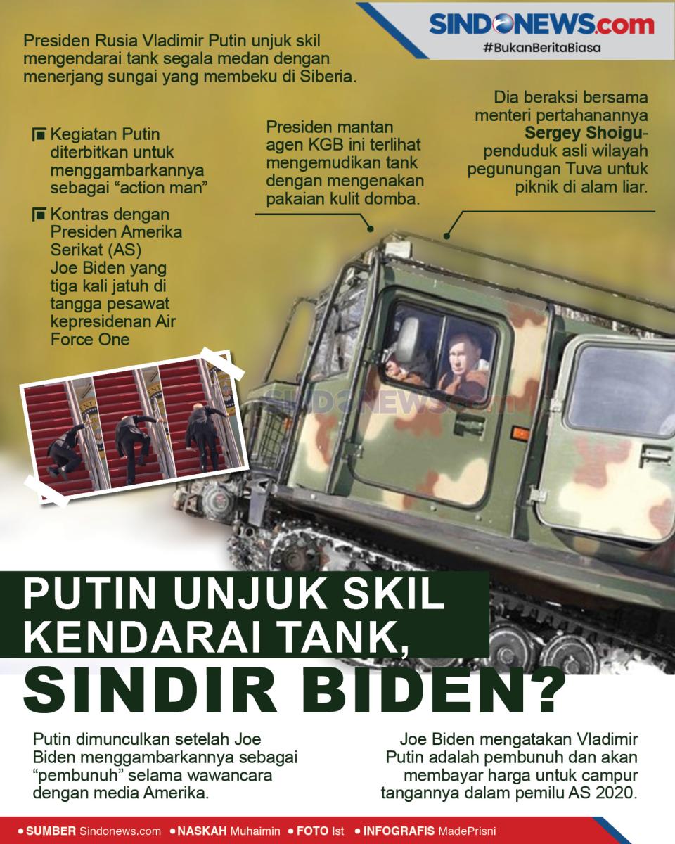Putin Kendarai Tank...