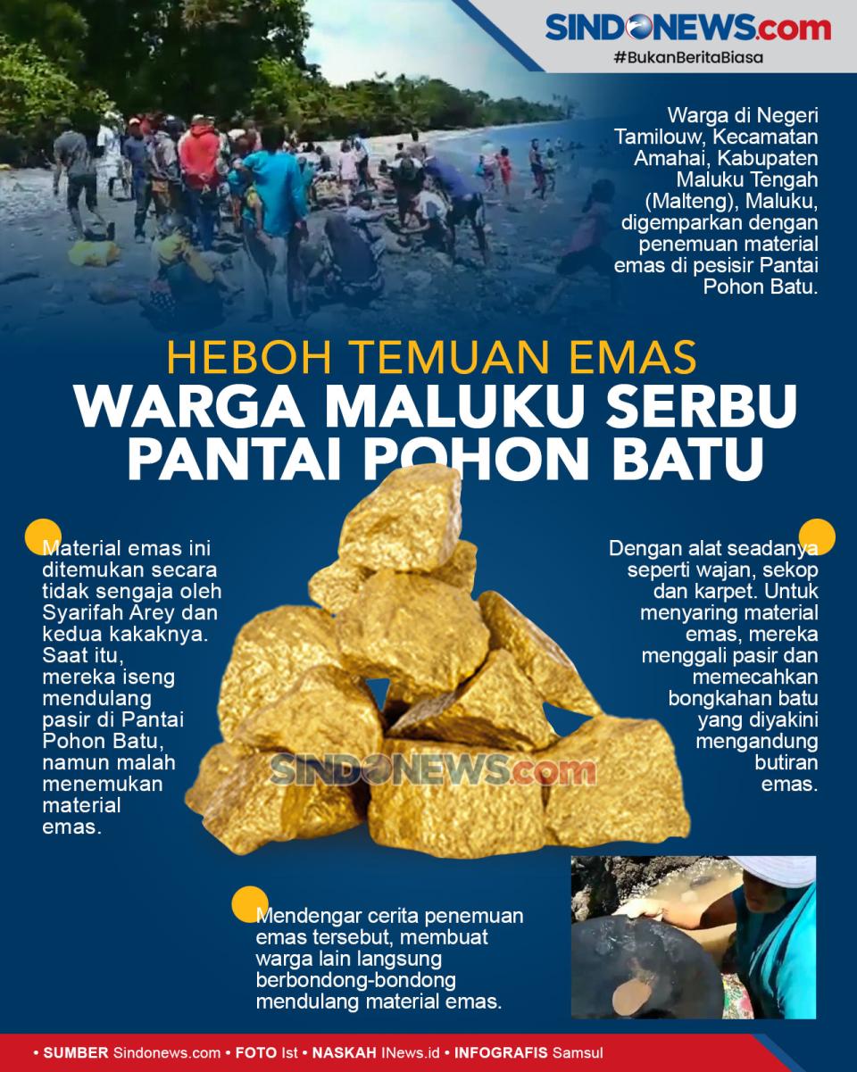 Heboh Temuan Emas, Warga...