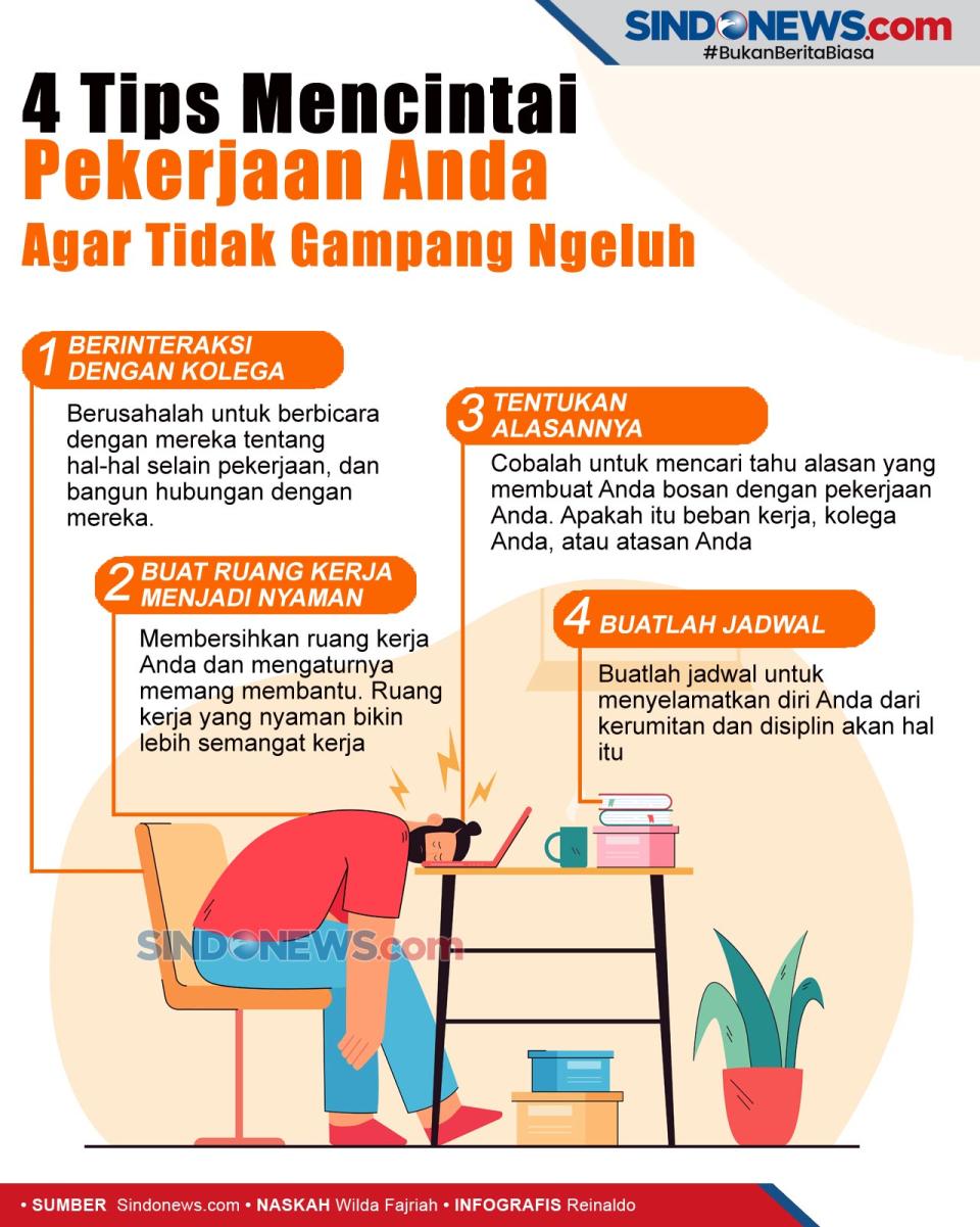 4 Tips Mencintai Pekerjaan...