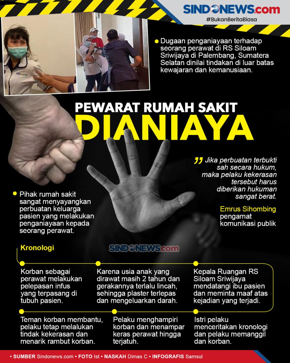 Perawat di Palembang...