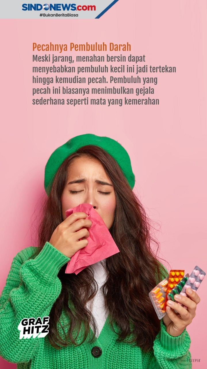 Bahaya Menahan Bersin...