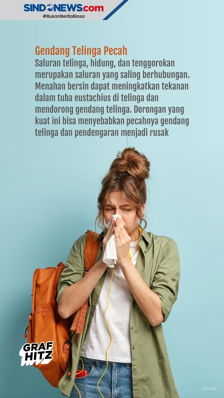 Bahaya Menahan Bersin...