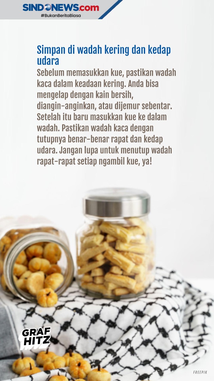 Tips Menyimpan Kue Lebaran...