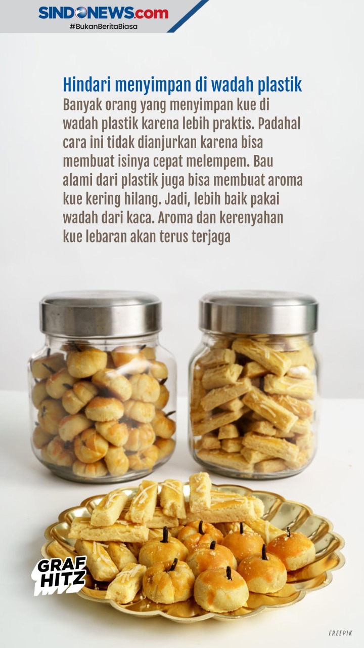 Tips Menyimpan Kue Lebaran...