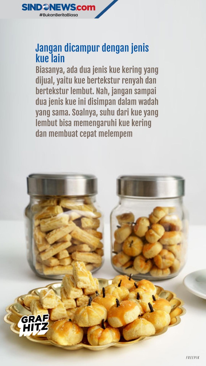 Tips Menyimpan Kue Lebaran...