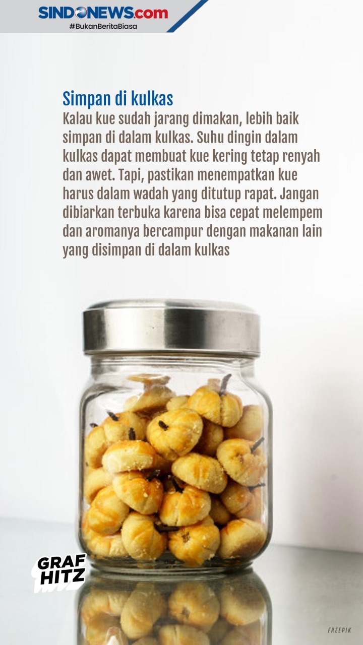 Tips Menyimpan Kue Lebaran...