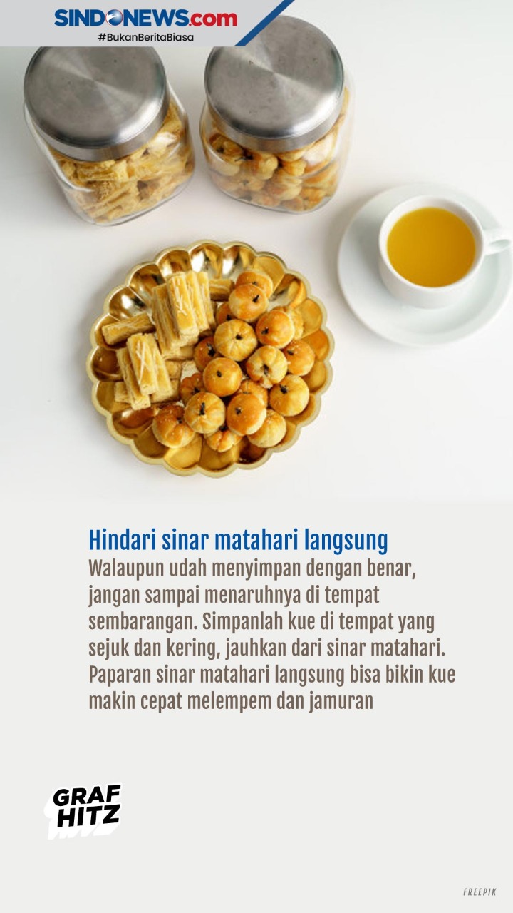 Tips Menyimpan Kue Lebaran...
