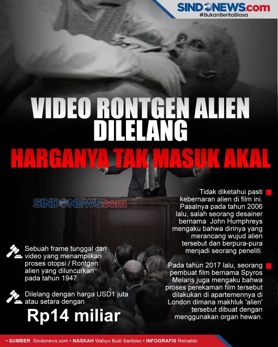 Video Rontgen Alien...