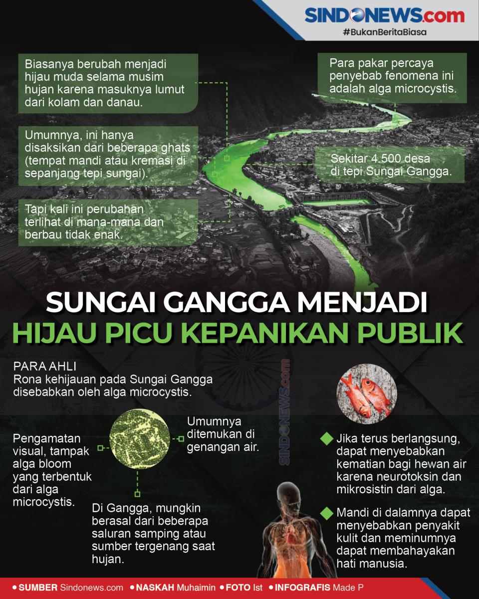 Sungai Gangga Menjadi...