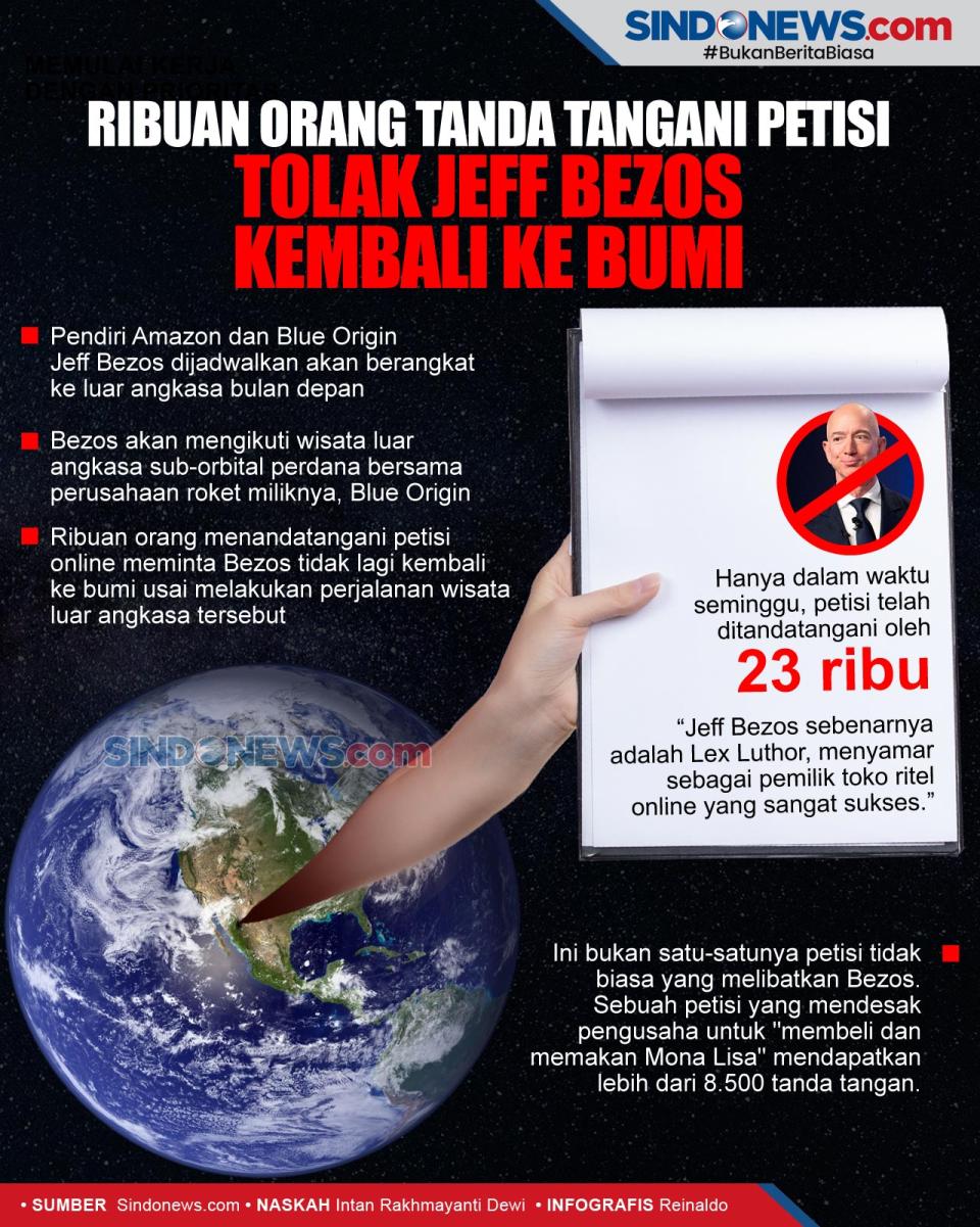 Ribuan Orang Tanda Tangani...